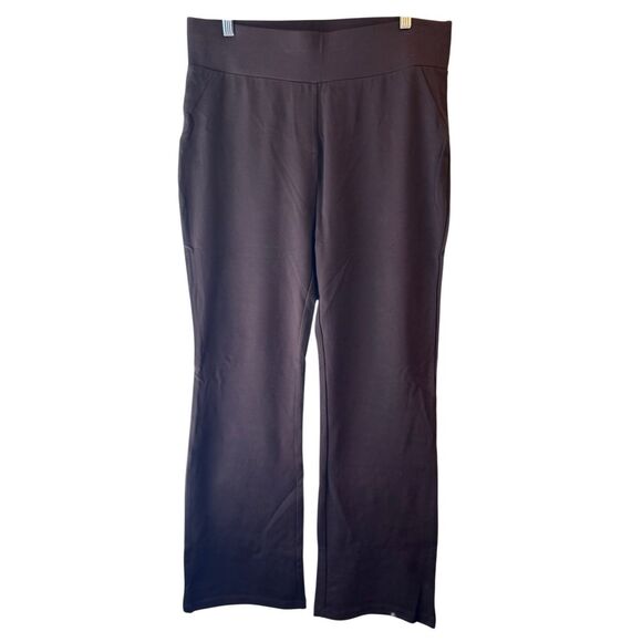Tapata dark brown bootcut pull on pants XL stretchy slimming - Picture 2 of 11